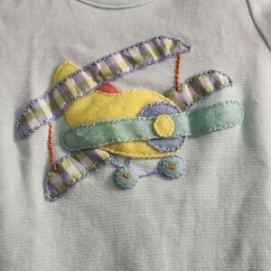 Baby Smocked Airplane Romper